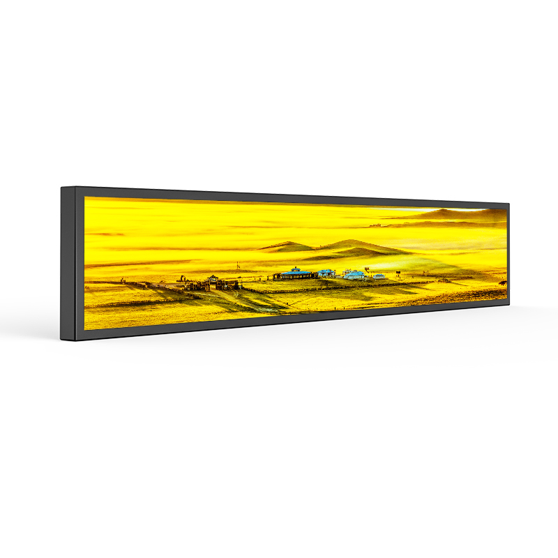 29in stretched bar LCD signage